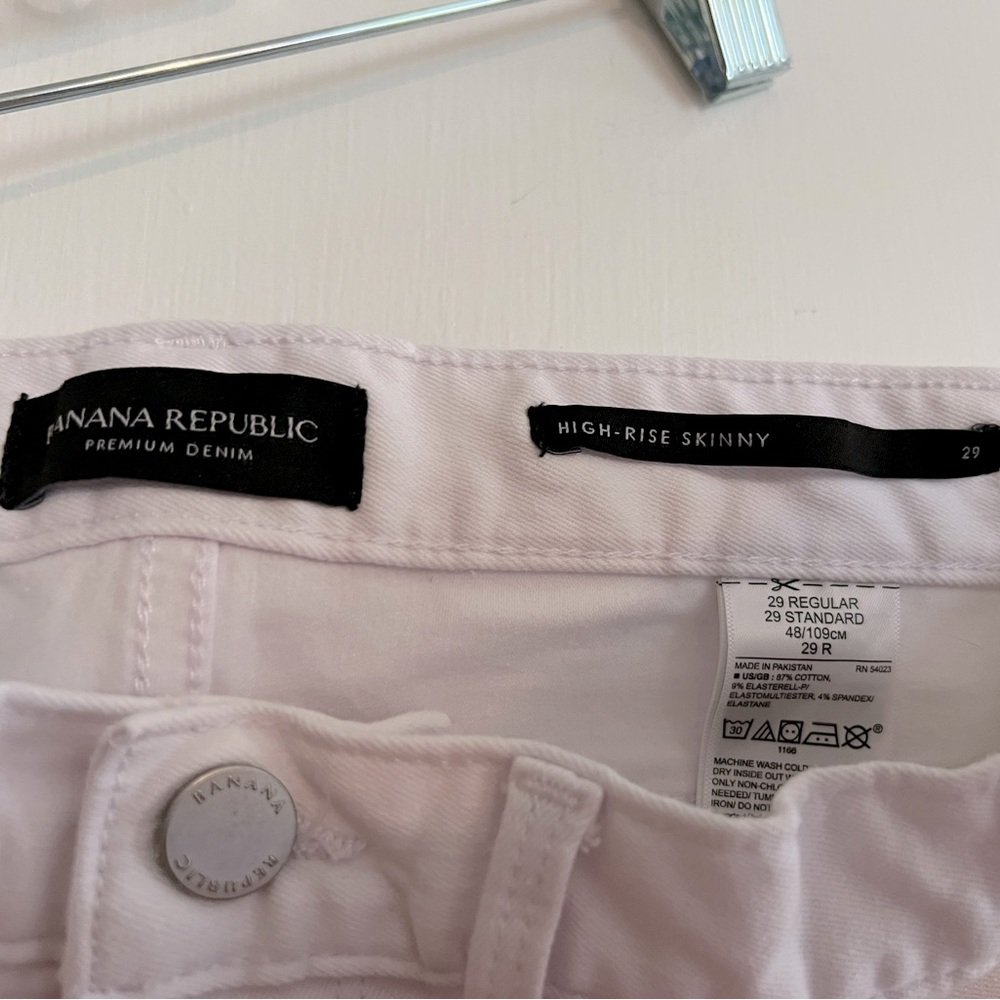 Banana Republic High-Rise Skinny Button Fly Jeans - Picture 4 of 4